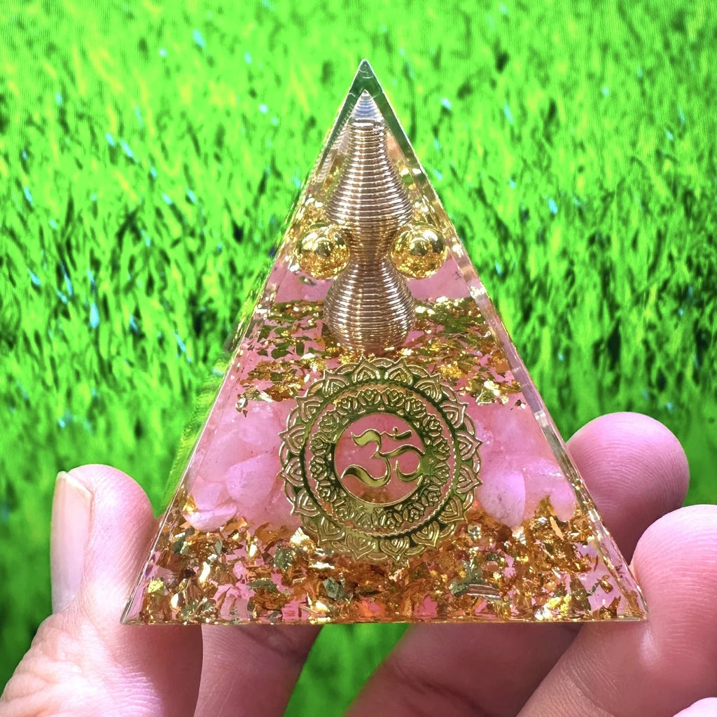 Mystery 5cm Crystal Energy Pyramid