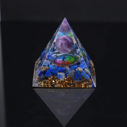 Mystery 5cm Crystal Energy Pyramid